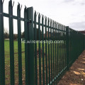 Triple Pointed Powder Coated Palisade Fencing